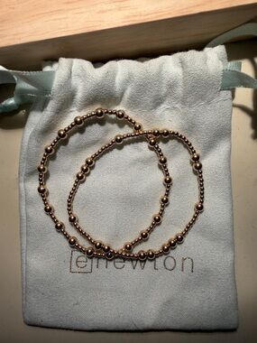 2 piece Gold Enewton Bracelet Set